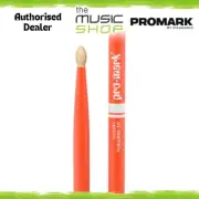 Promark Forward 5A Orange Painted Hickory Drumsticks - TX5AW-ORANGE Drum Sticks