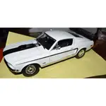 {絕版倉庫} 1:18 1968 FORD 野馬 COBRA JET 特別版 超稀有