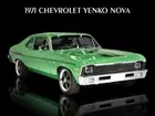 1971 Chevrolet Yenko Nova NEW METAL SIGN: Mint Condition in Green & Black