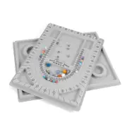 Flocked Beading Bead Board Bracelet Design Tray Jewellery Making DIY Craft Tool