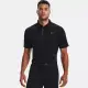 【UNDER ARMOUR】上衣 男款 短袖上衣 運動 POLO衫 Tech Polo 黑 1290140001(S1108)