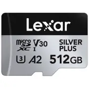 Lexar LMSSIPL512G-BNANU Professional Silver Plus Microsdxc 512gb With Adapter Na