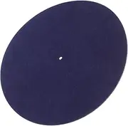 Cabilock Navy Felt Turntable Mat Static Vinyl for Cleaner Audio Output Compatible with Various Phonograph Brands Reduces Friction Noise Enhances Sound Record Player Pad
