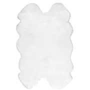 White Faux Sheep skin Rug Home idea indoor winter warm Fluffy 180cm Quarto