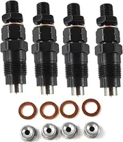4PCS 131406490 Fuel Injectors Compatible with Perkins Engine 404-22T 104-22 403D-15 404C-22 404D-22T Compatible with Case SR130 SR160 SR175 SV185 Compatible with Farmall 31