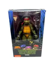 NECA TMNT Gamestop Exclusive Raphael Authentic SEALED Action Figure
