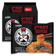 Paldo Mr.Kimchi Instant Stir-Fried Kimchi Ramen 4.73 oz x 4 Packs ( Pack of 6 )