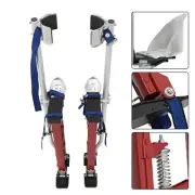 24-40 Inch Red Specialty Aluminum Drywall Stilts For Taping Painting Painter