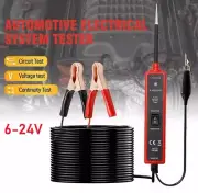 Automotive Power Probe Circuit Tester 6-24V Electrical System Diagnostic Tool
