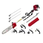 Pole Chainsaw Hedge Trimmer Brush Cutter 7-in-1 Whipper Saw 4-Stroke 40CC