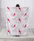 CARDINALS Soft Cozy Luxury Throw Light Weight Blanket 50" x 60" (127cm x 152cm)