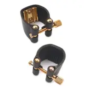 Saxophone Ligature For Alto Sax Accessories Black Clip Compact Fastener