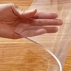 42x96 Inch Table Cover Protector Clear PVC INCH, Rectangle 1.5mm