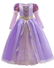 Rapunzel Tangled Princess Girls Costume