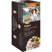 Dr B's Barf Frozen All Stages Dog Food Original Chicken Recipe 8 pack