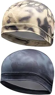 [VALICLUD] Breathable Stretchy Windproof Cap 2pcs Sports Hat Uv Protected Running Hat Outdoor Cycling Helmet Cap