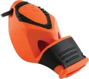 New Fox 40 Epik CMG Safety Whistle FO8802O Three chamber pealess. Black cushione