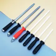 Knife Sharpener Honing Stick SHARPENING CERAMIC Rod Quality Stone 6/8/10/12