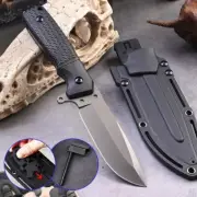Tactical Fixed Blade Knife Outdoor Camping Hunting Survival Combat Dagger