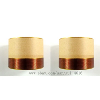 2PCS 63.5mm white aluminous 8 ohm woofer / Bass speaker
