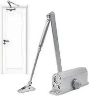 Hydraulic Door Closer - Adjustable Automatic Door Closer, Adjustable Commercial Hydraulic Door Lock | Door Locking System for Home and Commercial Use