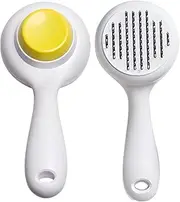 Pet Comb For Dogs - Cat Hair Remover Brush | Cute Pet Massage Comb for Cat and Puppy Long and Short Hair Cats Remove Loose Hair with Comfortable Grip Handle