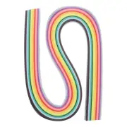 160pcs Quilling Strips Paper 3/8"(10mm) 54cm Origami Paper Quilling Strip