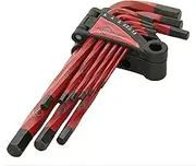 Mayhew Select 45053 Metric Twisted Hex Key Set, 9-Piece