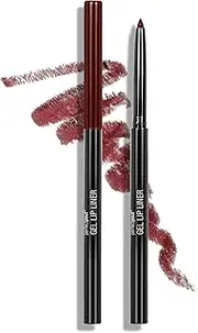 wet n wild Perfect Pout Matte Retractable Gel Lip Liner Pencil, Rich Creamy Long Lasting Color, Well-Defined and Flawless Application, Vegan & Cruelty-Free - Gone Burgundy