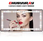 Car Sun Visor Vanity Mirror Rechargeable Makeup Mirror For Lexus GX470 2003-2009 (for: Lexus)