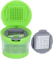 Food Chip Maker, ABS Multifunction Mini Manual Vegetable Fruit Ginger Chopper, S