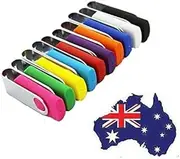AUS, Wholesale/Bulk/Lot 10Pcs USB Flash Drives Thumb Data Storage Pen U Disk Memory Stick (10PCS - 1GB)
