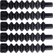 Brake Line Protection Cover, Mountain Bike V Brake Protection Cover - Bicycle V Brake Cable Boots Pack of 5 Rubber Cover with Shock Absorption, Cycling Accessories, Bicycle Components and Parts for