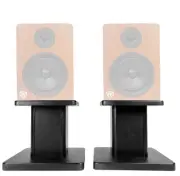 Rockville 8” Black Studio Monitor Speaker Stands For Rockville APM5C