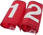 KOMBIUDA 2pcs Golf Practice Tee Flags for Golf Course Outdoor Training Accessories