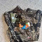 Mossy Oak Men's Scent Factor Wind Waterproof Hunting Cargo Pants Camo 3XL 48/50
