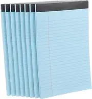 Baluue Lightweight Tear-off Notepad 8 Pcs Set of A5 Memo Notebook for Students Teachers and Office Use