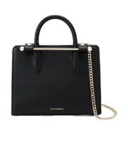The Strathberry Nano leather tote bag One size black