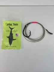 10 ft. Shark Rig 480lb SS Cable 20/0 Circle Hook (Shark Fishing Leader)