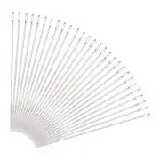 Beading Needles Fine Thin Long Straight Sewing Embroidery Thread 1.26inch 30Pcs