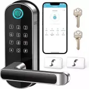 samtechT Smart Lock, Keyless Entry Door Lock, Smart Door Lock, Fingerprint Door