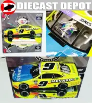 AUTOGRAPHED BRANDON JONES 2023 MENARDS #9 CAMARO 1/24 ACTION