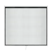 100 Inch 16:9 Manual Pull Down Outdoor Projector Projection Screen Theater Movie