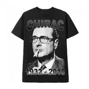 T-Shirt Jacques Chirac Rip Retro Style L
