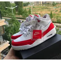 在飛比找蝦皮購物優惠-限時特惠 Air Jordan 3 AJ3 手稿 白紅 換鉤