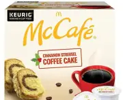 Lot 24 Kcup McCafe Cinnamon Streusel Coffee Cake Brew Roast Mother Gift FreeShip
