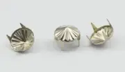 Size 60 12mm Silver Cone Nailhead 5 Prongs Non Rusting - 20 PCS