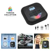 CD Player Portable,Bluetooth CD Player with Speakers,Rechargeable Walkman CD ...