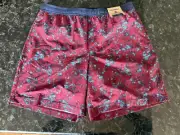 NWT Chubbies The Equalizers Shorts Men’s LARGE Compression Lined