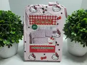 Hello Kitty 2 Pack Pillowcase Christmas Mistletoes & Bows NEW